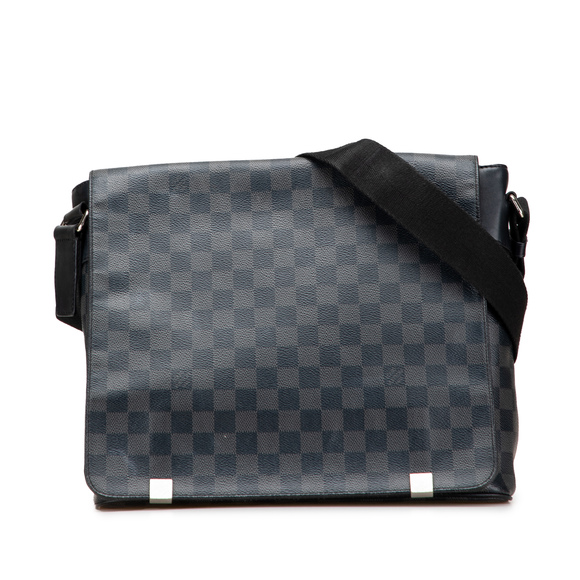 Pre-Loved Louis Vuitton Damier Graphite District MM - Picture 1 of 10